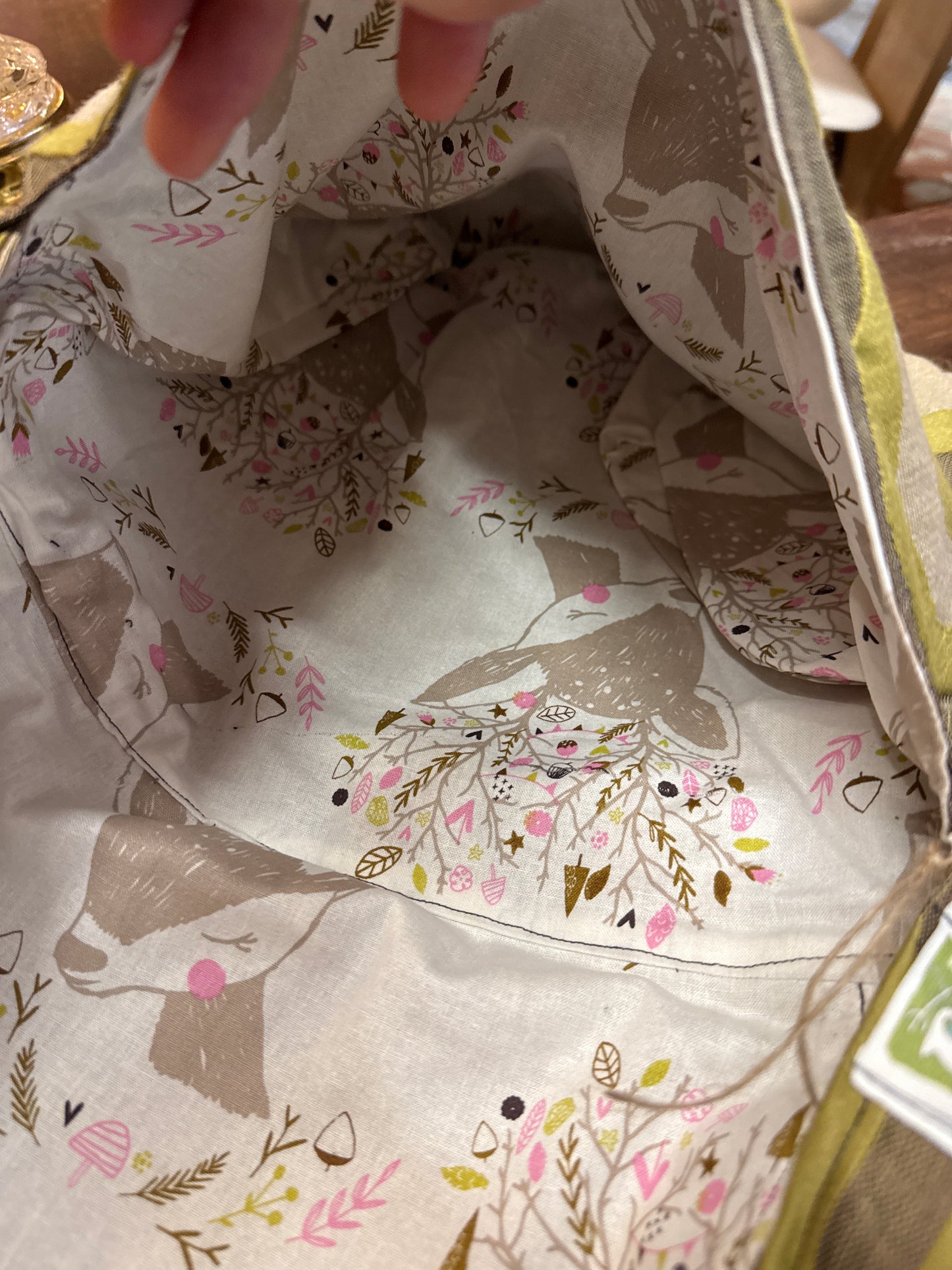 Olive Ovals Bag by Gerlaine