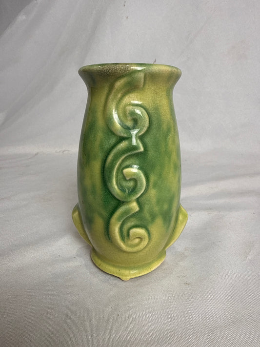 Vtg Art Nouveau Bud Vase