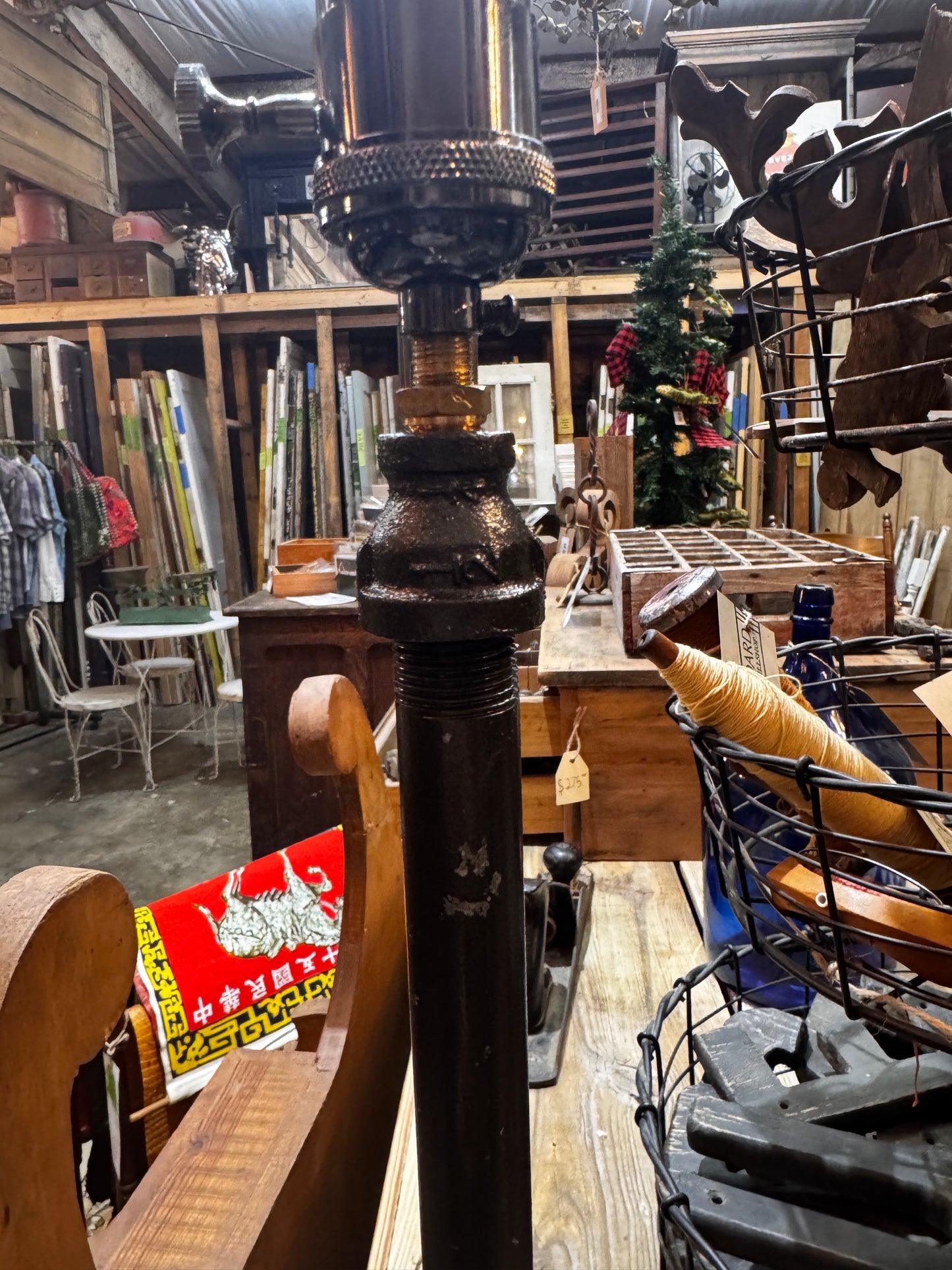 OOAK Industrial Look Lamp CSBH