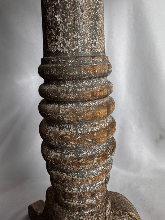 Distressed End Table