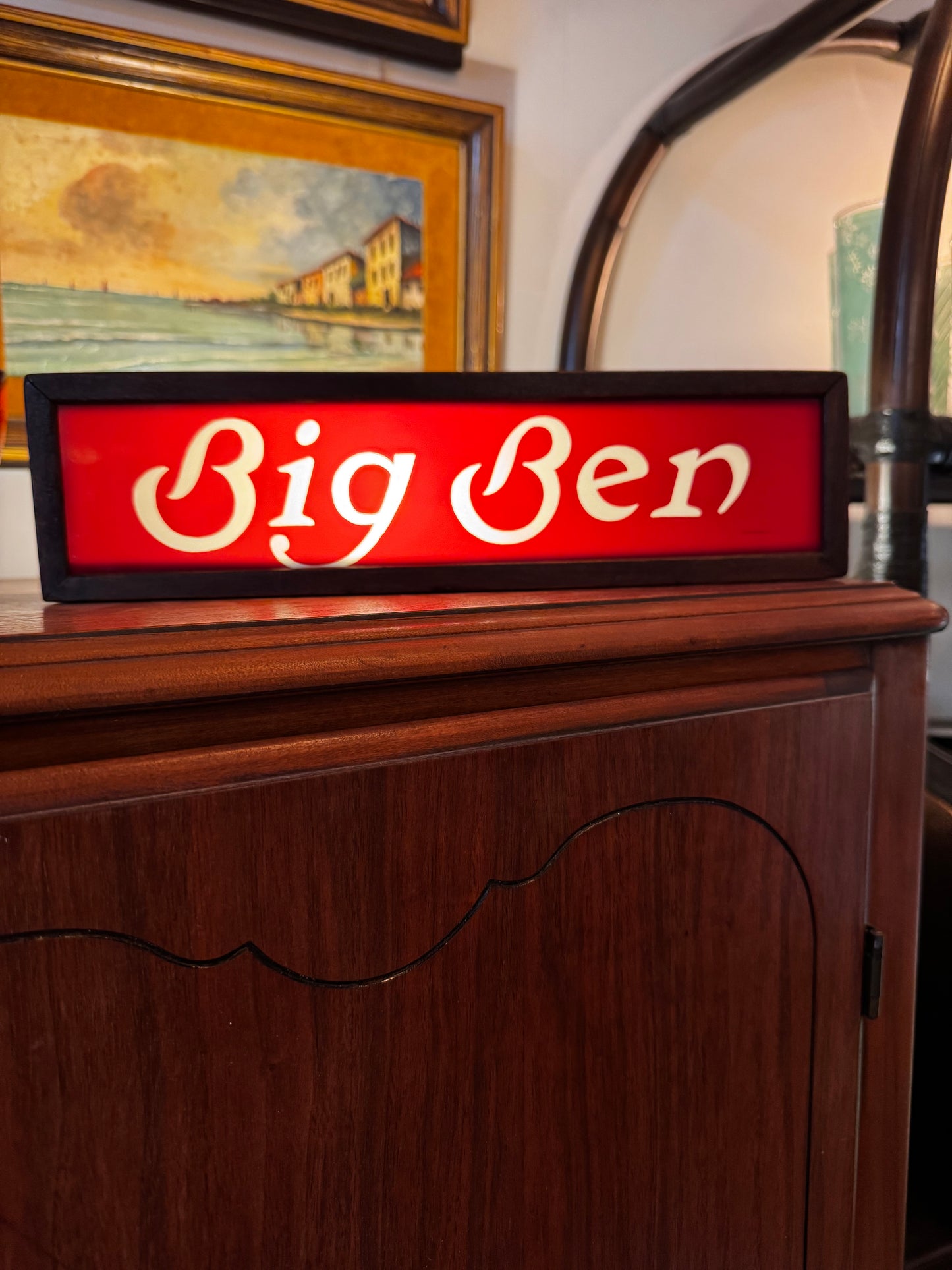 Big Ben Lamp Sign
