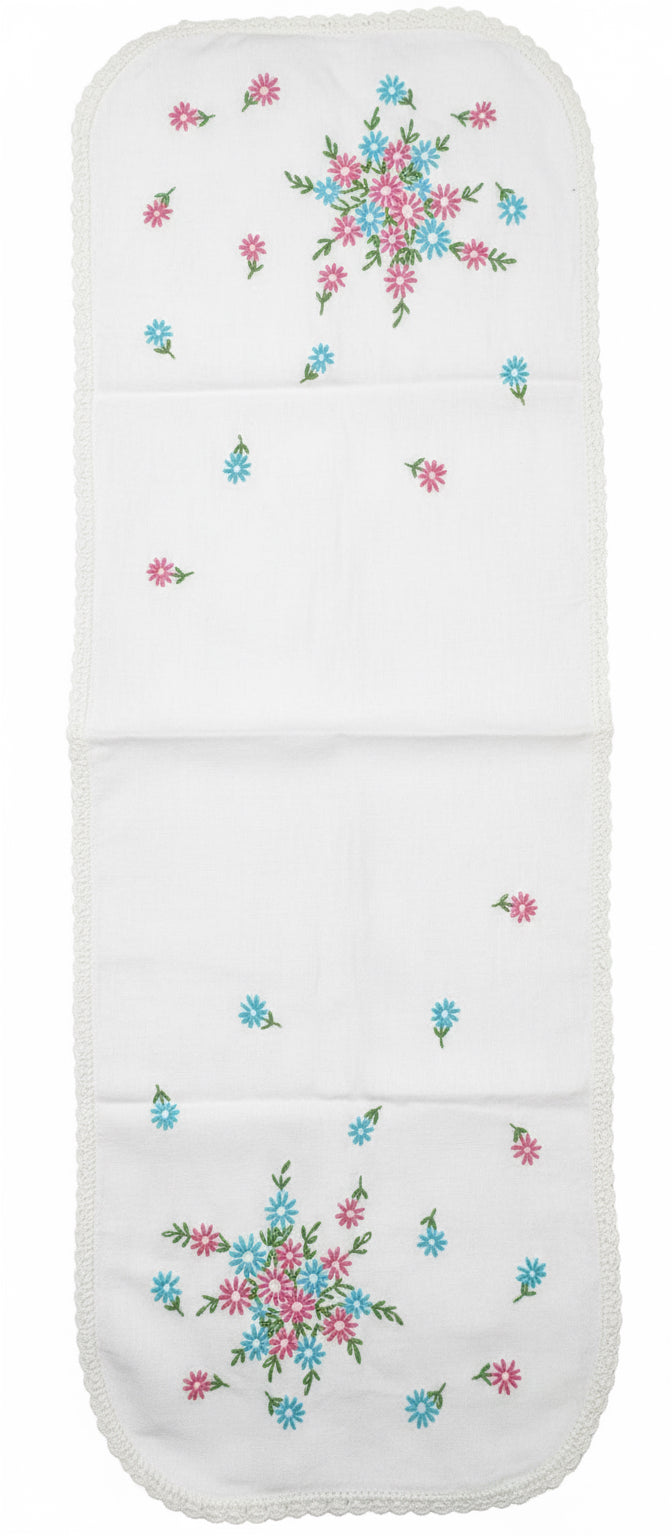 Floral Emb Table Runner CSBH