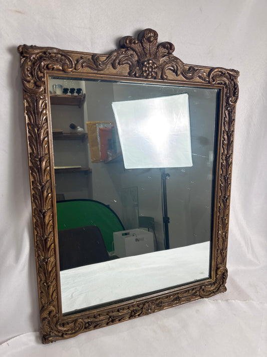 Vintage Ornate Gilded Mirror