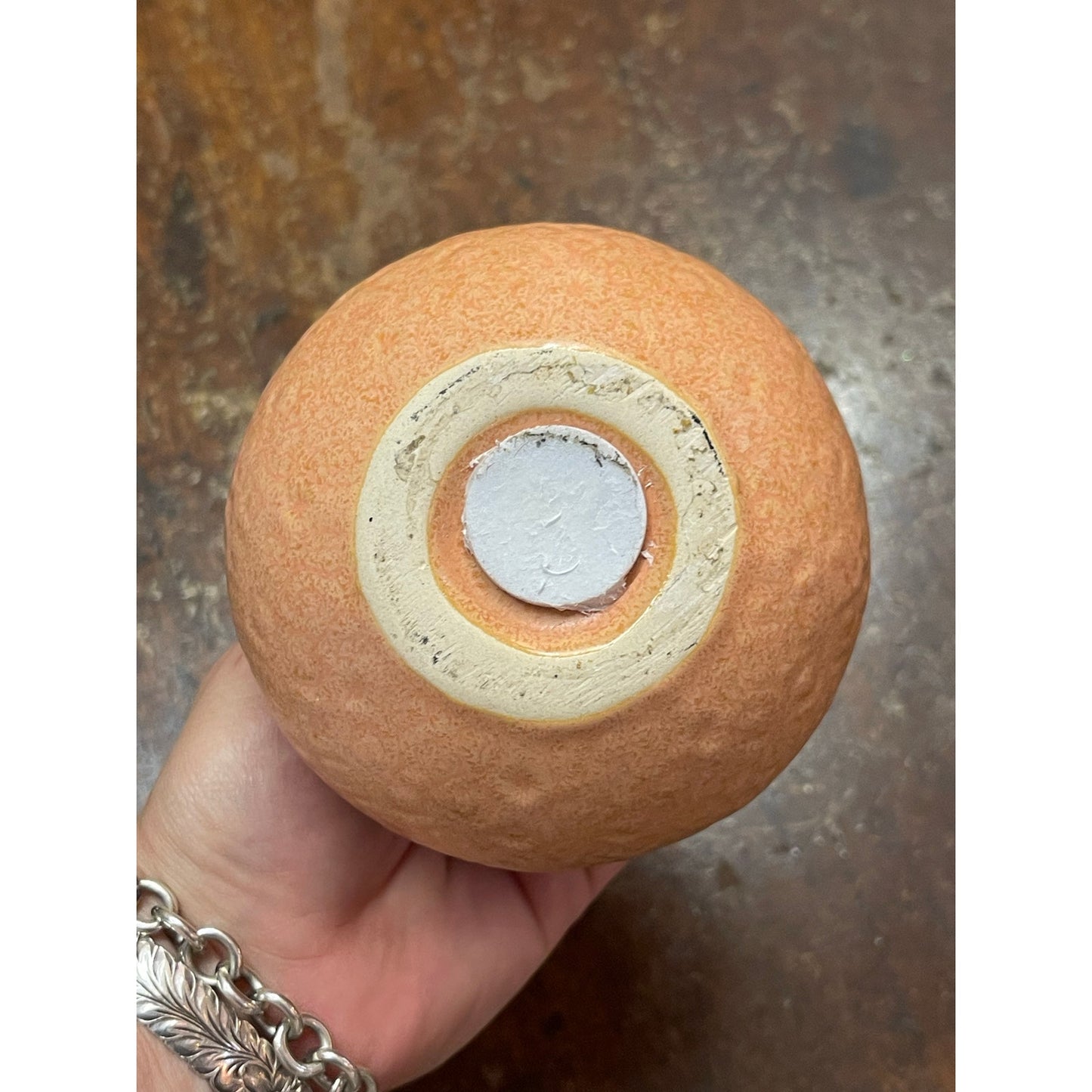 Ceramic Textured Bud Vase