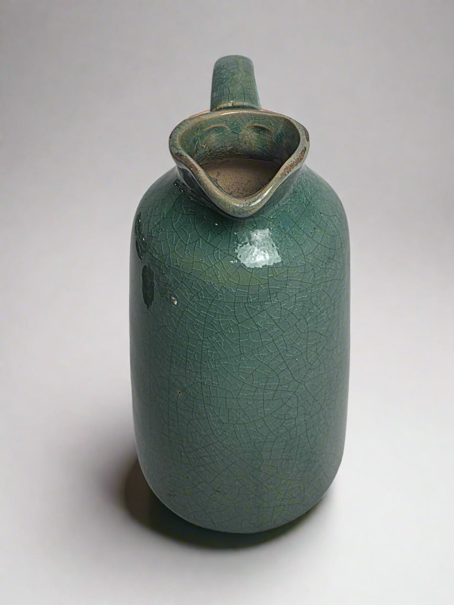 Vtg. Raku Pitcher
