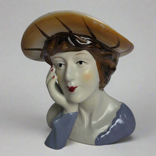 Vtg. Figurine - Brunette