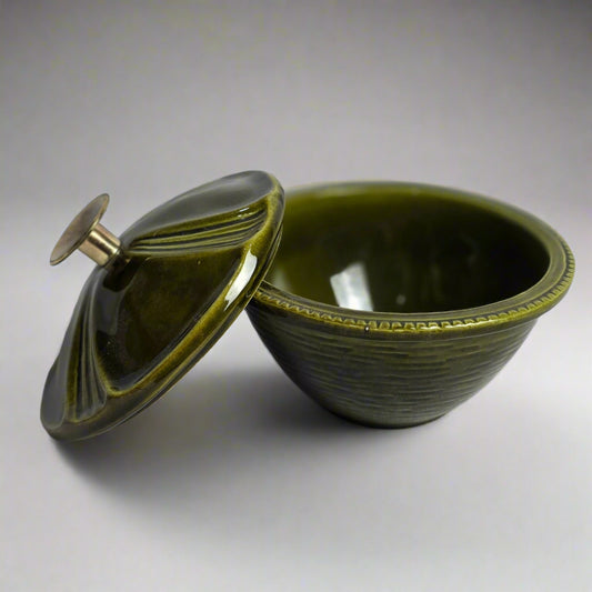 Vtg. Bowl w/ Lid