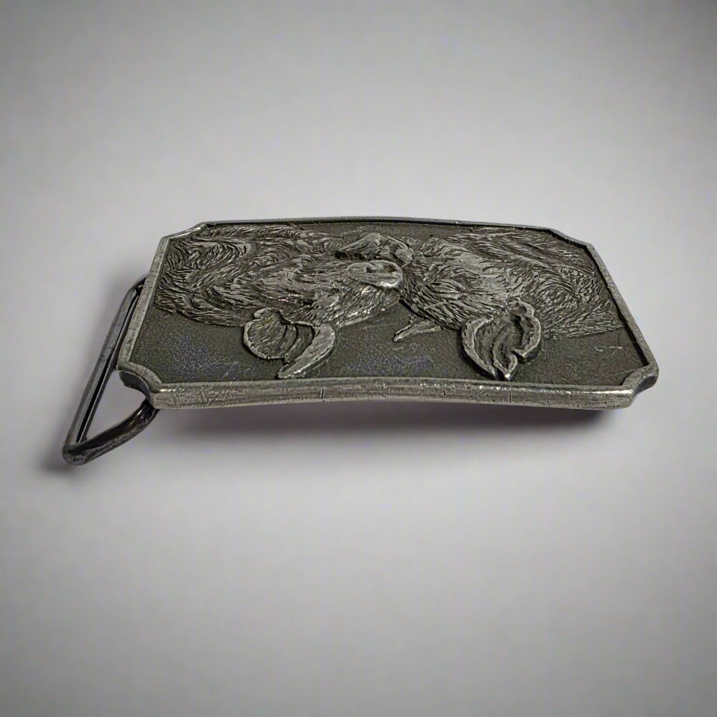 Vtg. Pig Buckle