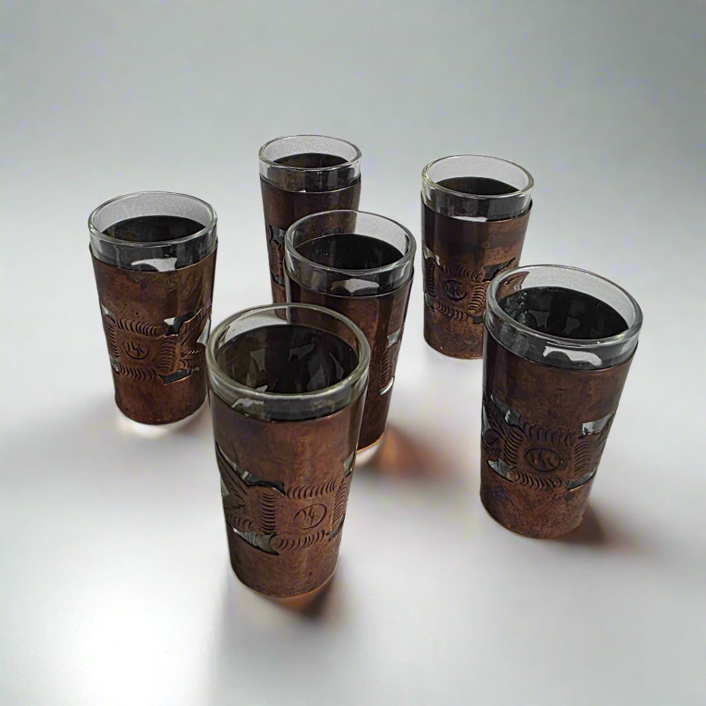 Vtg. Shot Glasses (6)