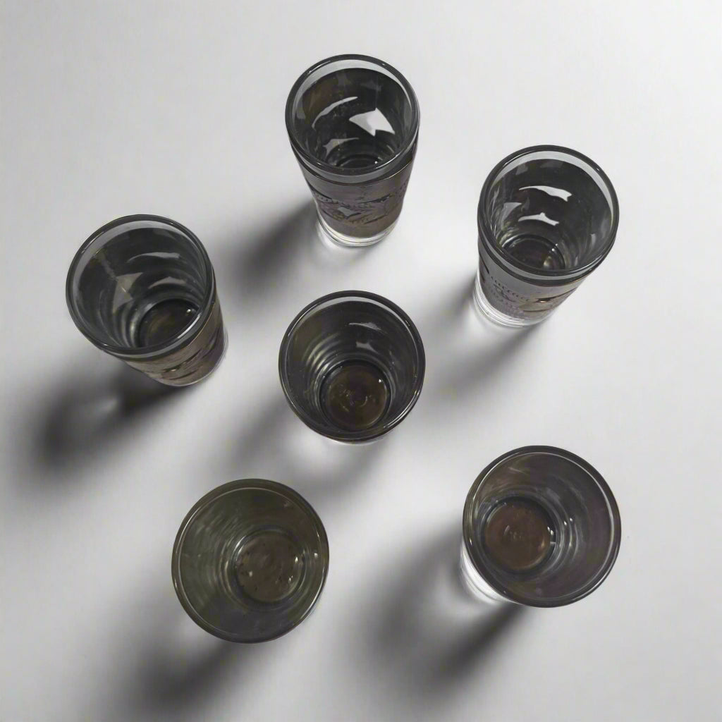 Vtg. Shot Glasses (6)