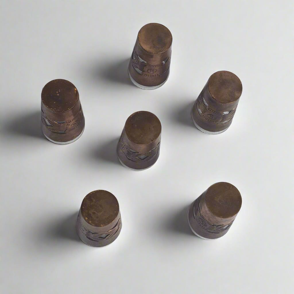Vtg. Shot Glasses (6)