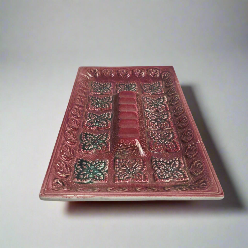 Vtg. Rose Ashtray