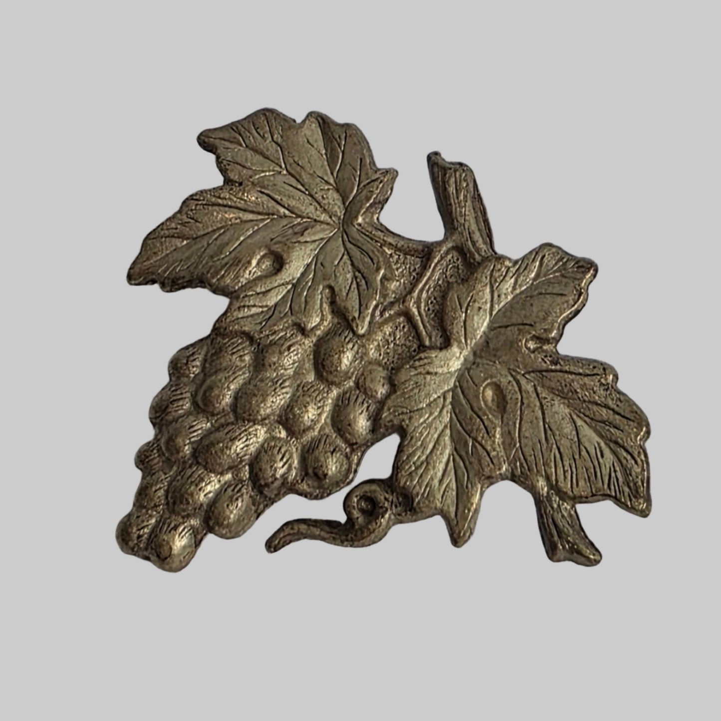 Vtg. Grape Brooch