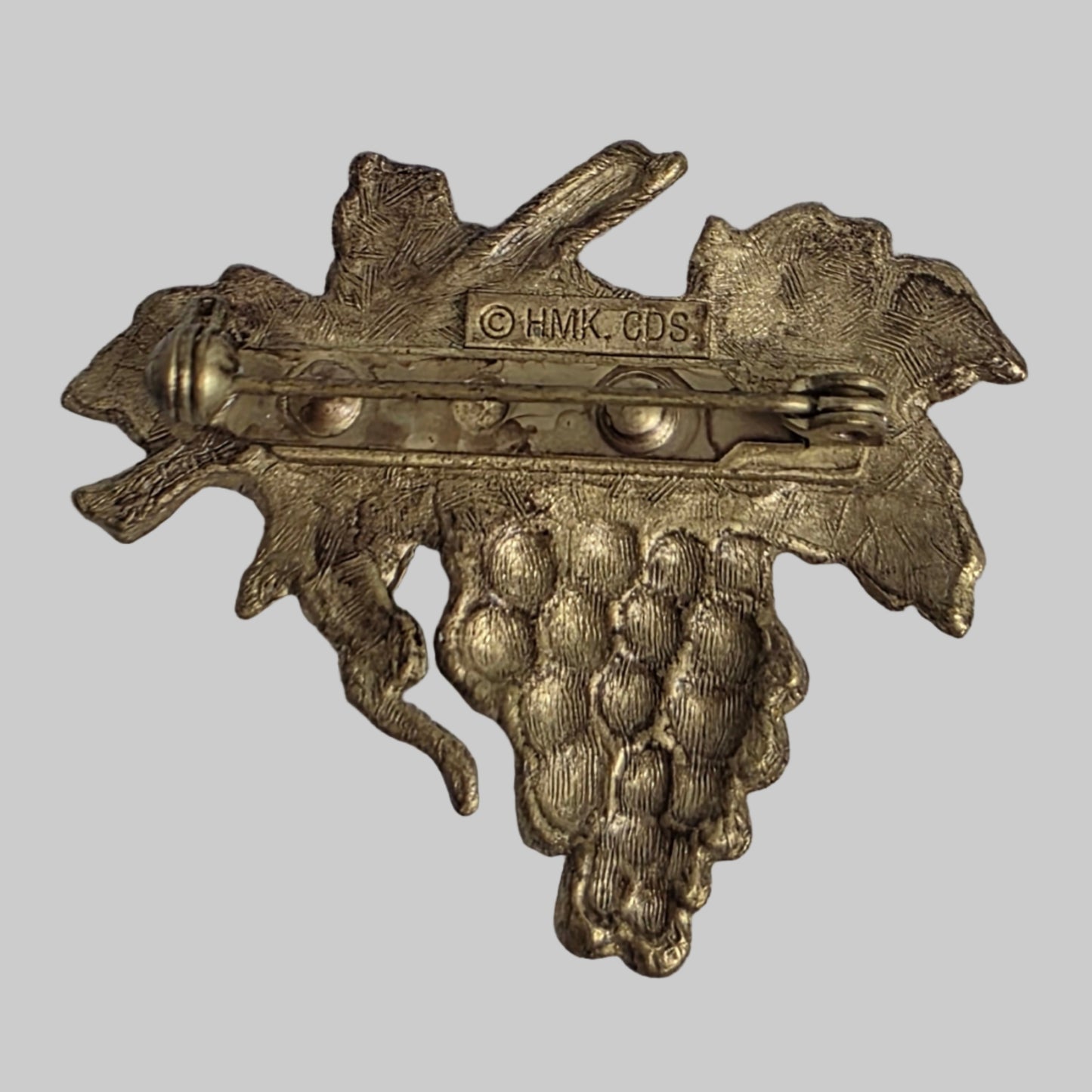 Vtg. Grape Brooch
