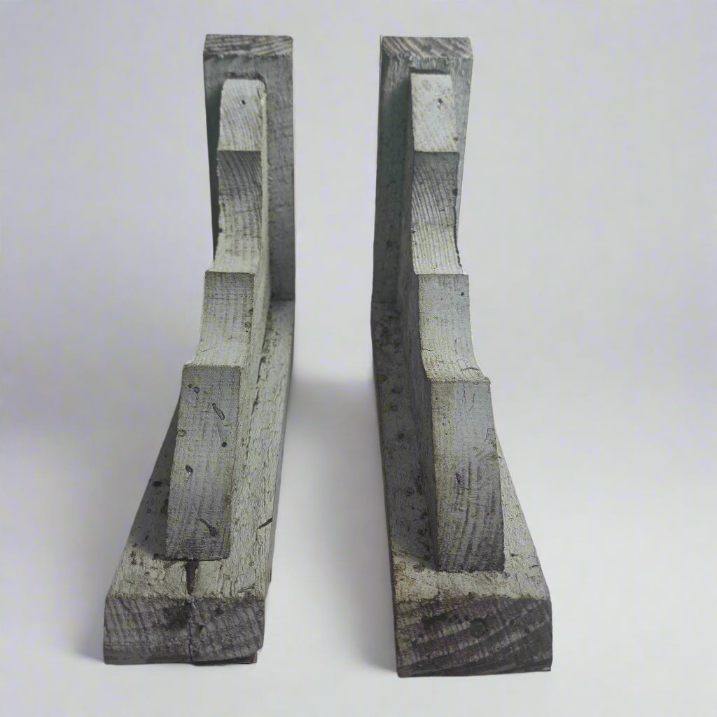Vtg. Wood Corbels (2)