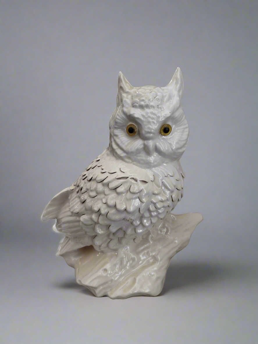 Ceramic Owl Lamp