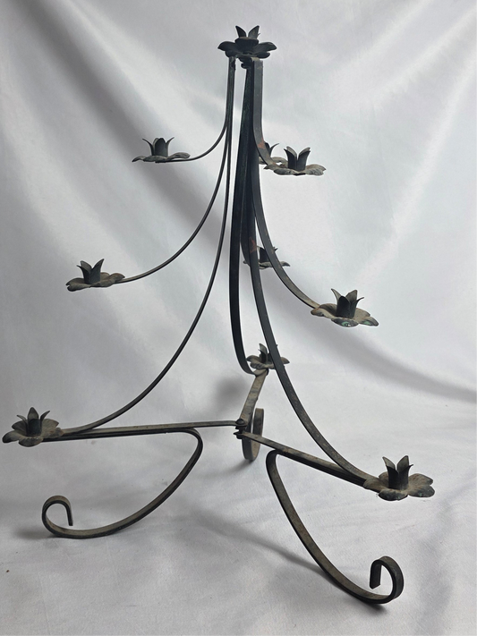 Vtg. Candle Tree