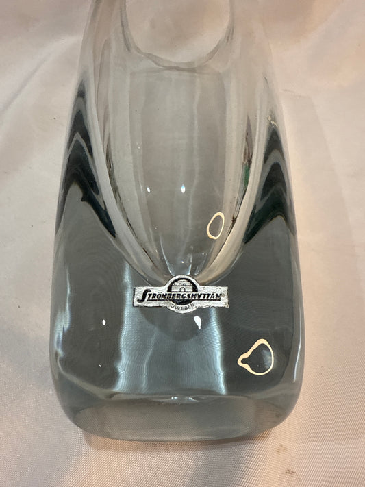 CSA Strömbergshyttan Swedish Crystal Vase