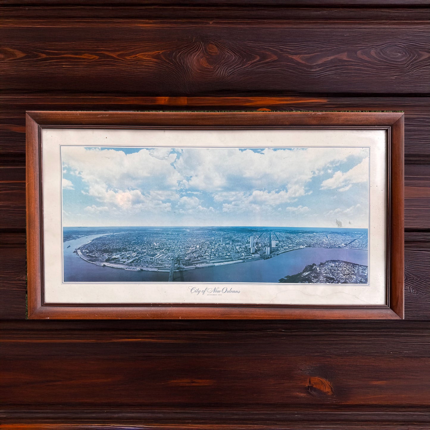 View of New Orleans 1972 Print