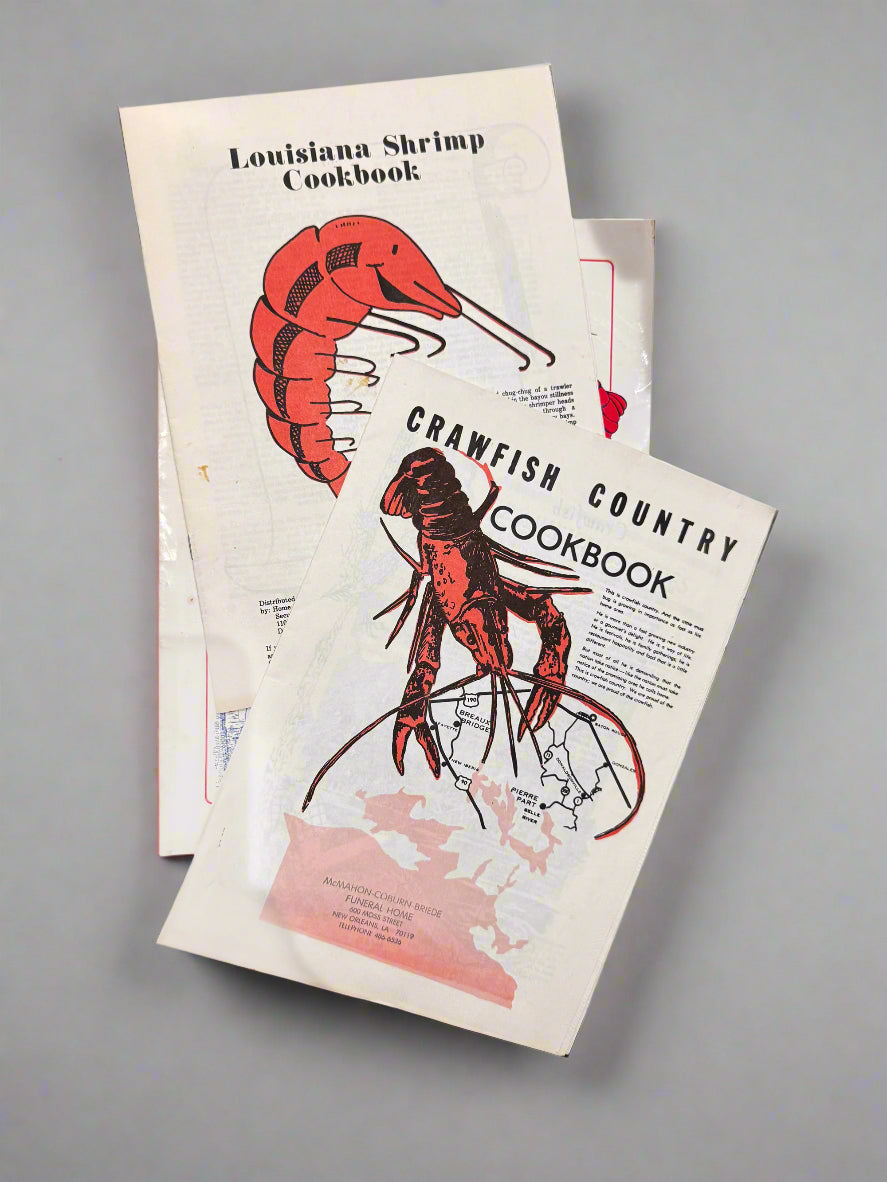 1977 Crawfish Cook Book Paperback Booklet