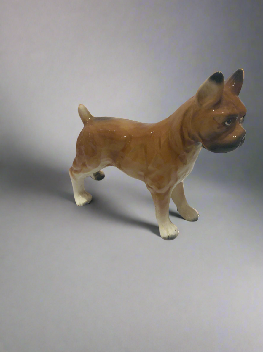 Vtg Shafford Boxer Dog csbh
