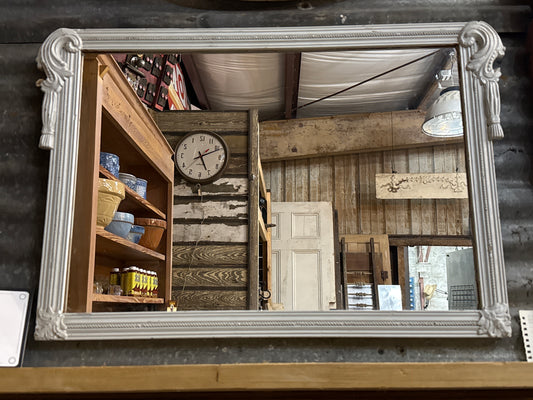 Vintage Painted Tassel Mirror
