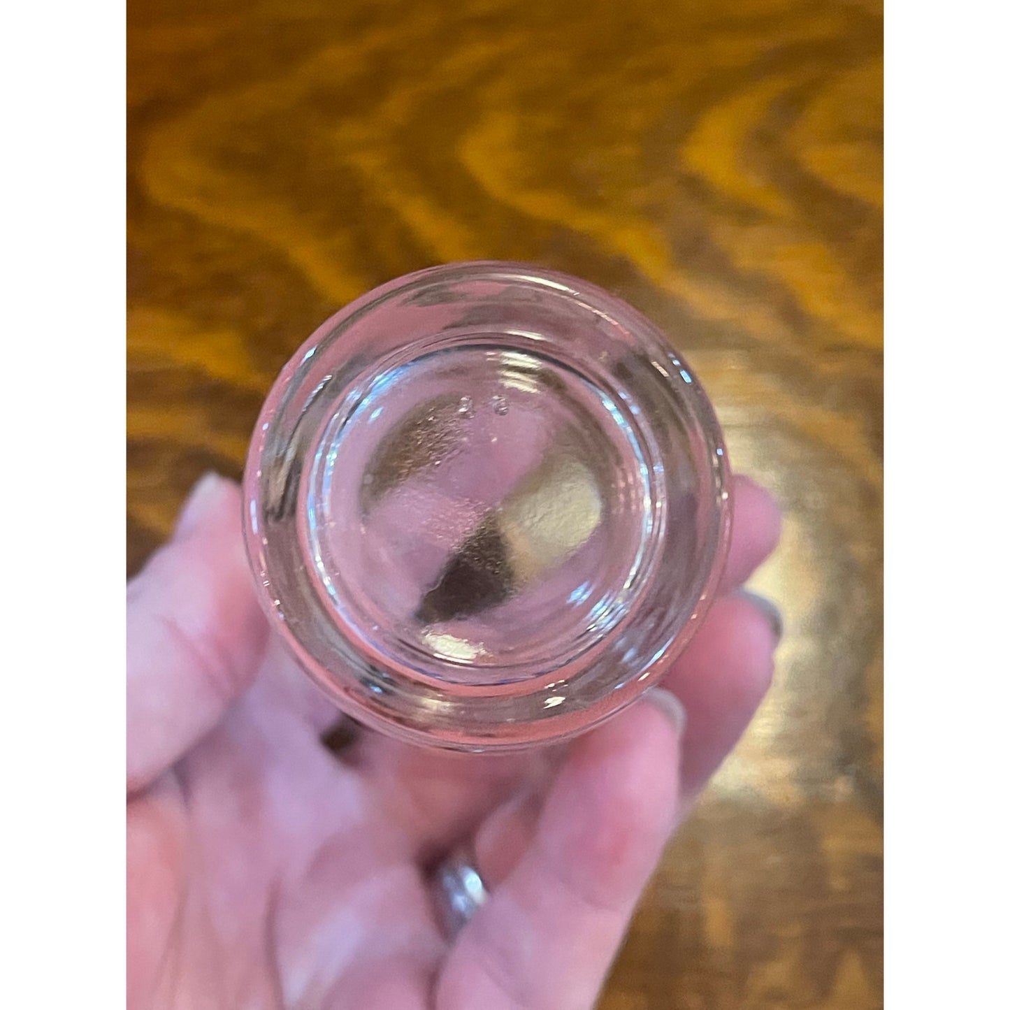 Vintage A. Masserini pink wheat2 oz. shooter shot glass set of 6