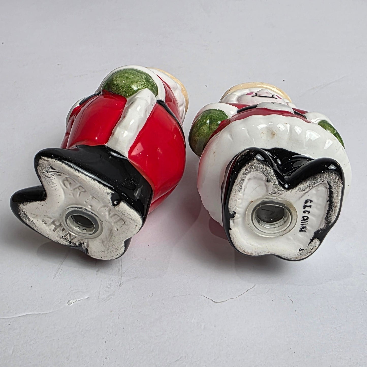 Vtg. Claus S&P Shakers