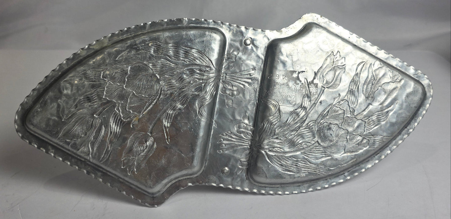 Vtg. Pewter Tray - CSAEH