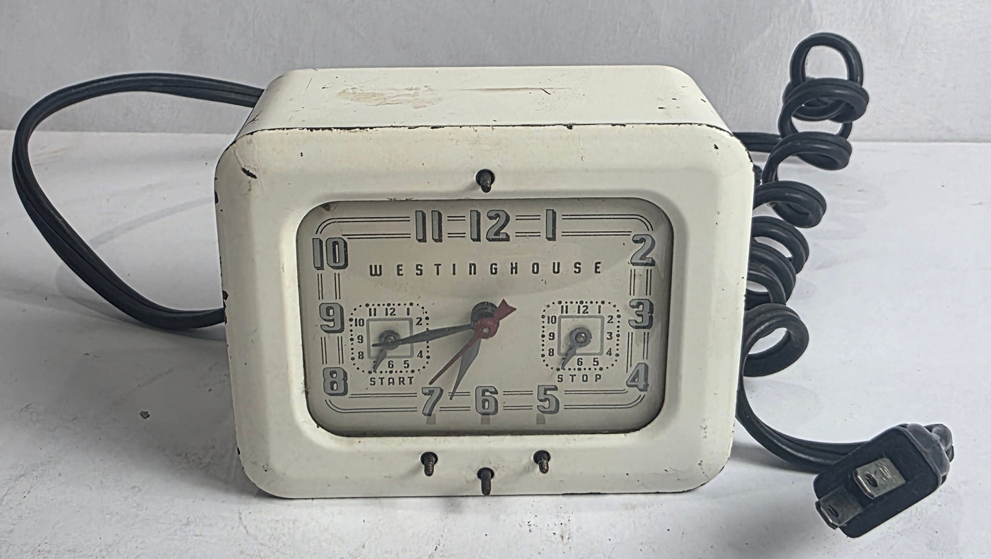 Vtg. Westinghouse TC-81 Electric Kitchen Clock - CSDP
