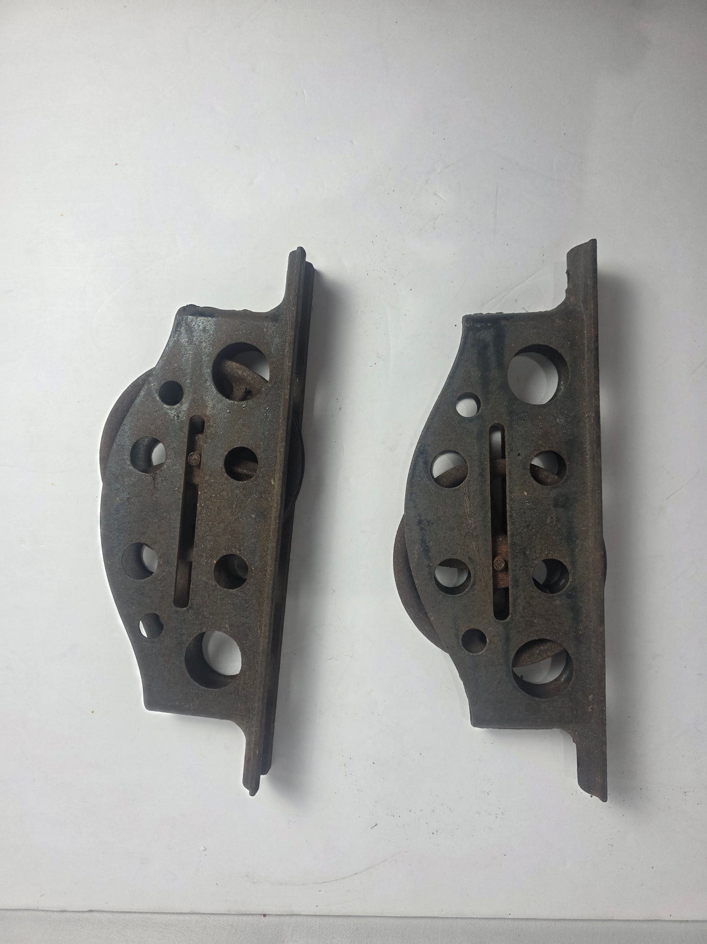 Vtg. Pocket Door Hardware Set (2)