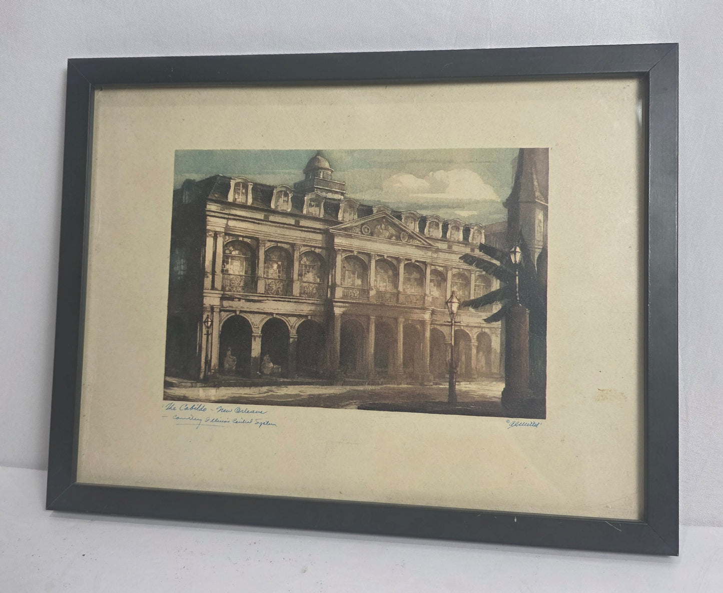 Vtg. Ltd. Ed. "Cabildo" Print