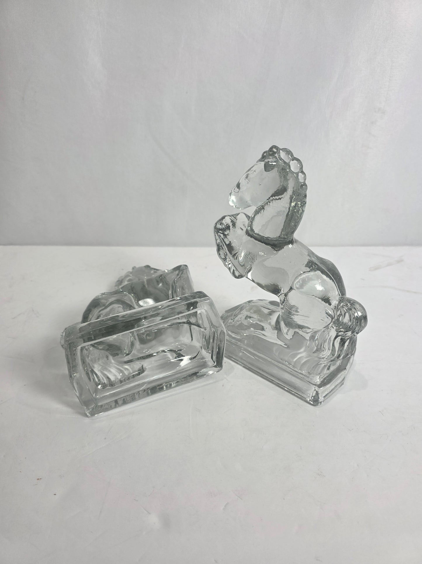 Vtg. 1930s L.E. Smith Horse Bookends