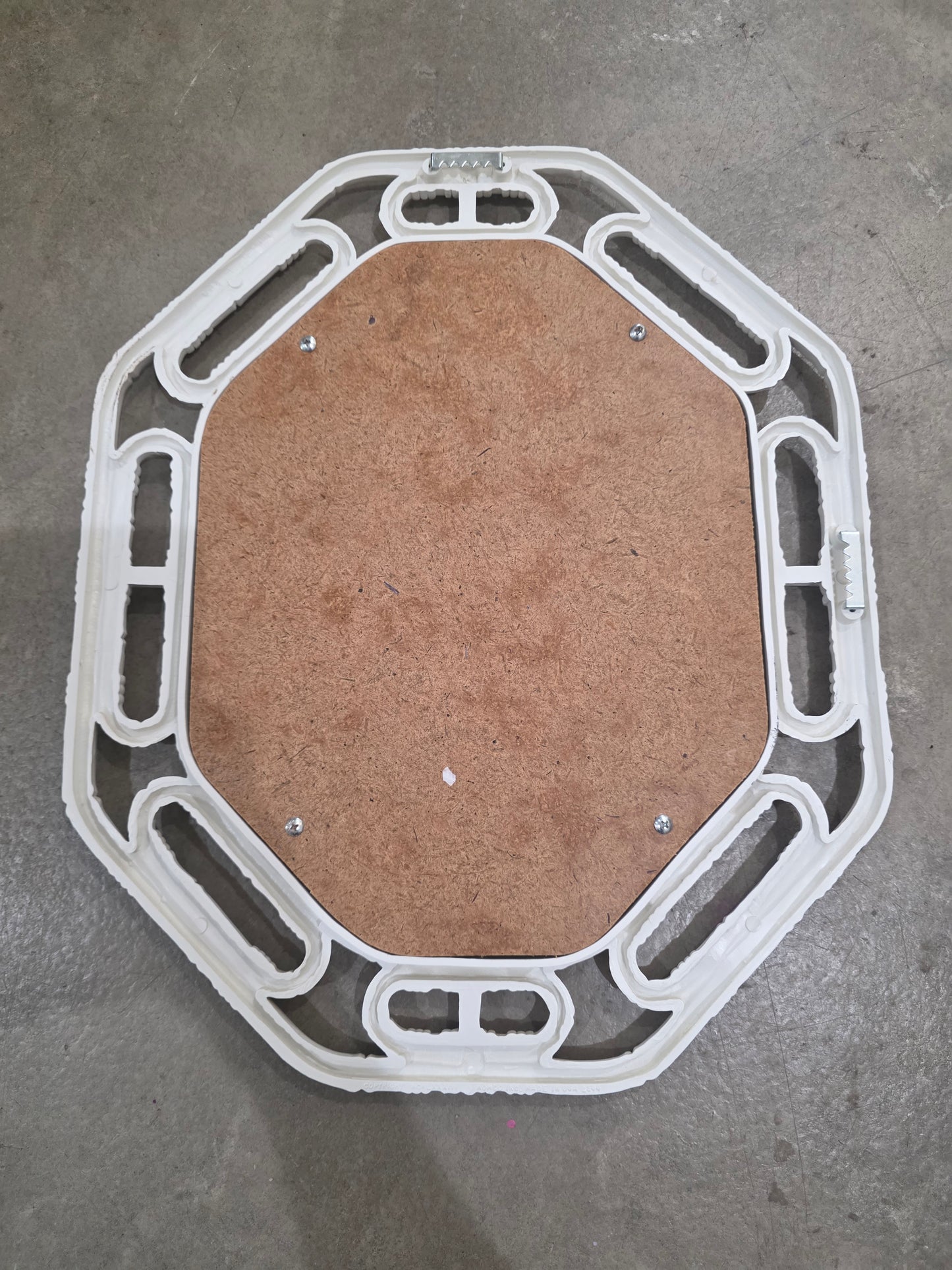 Vtg. 70s Homco Faux Bamboo Mirror