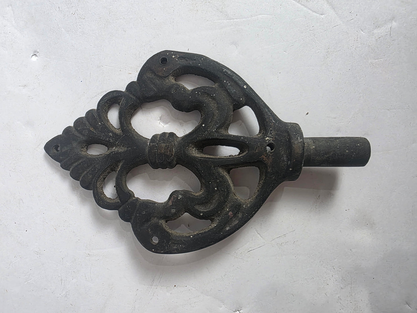 Vtg. Iron Finial