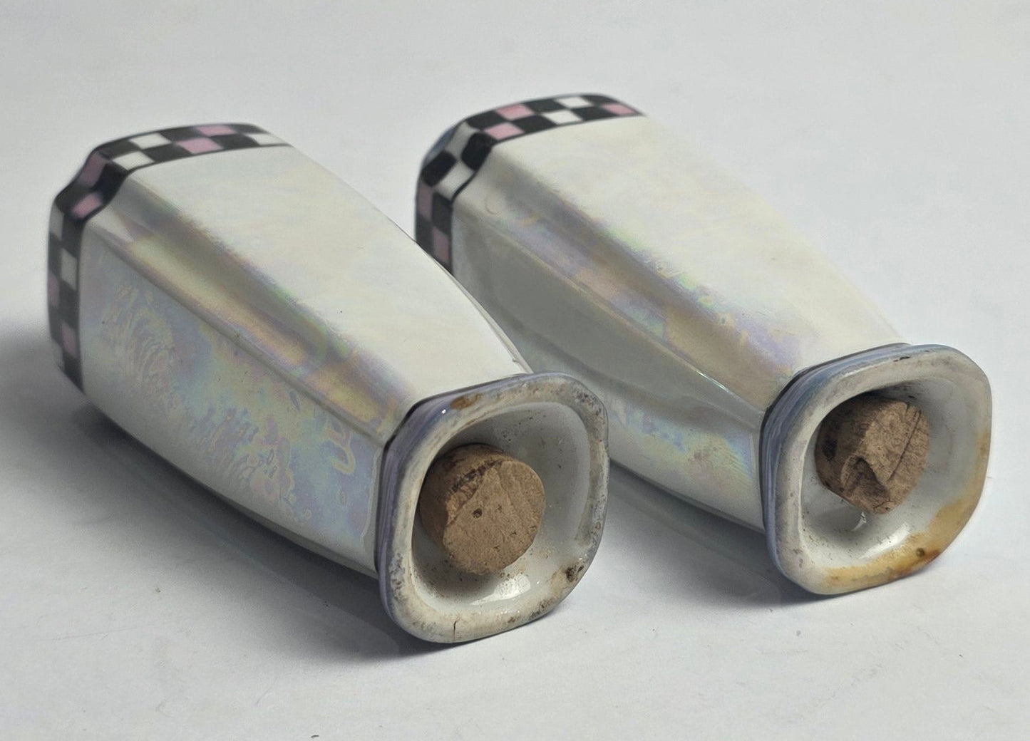 Vtg. Japanese Lusterware S & P Shakers