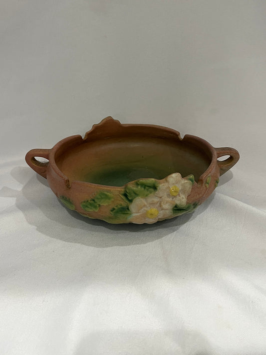 Roseville Pottery Apple Blossom Bowl