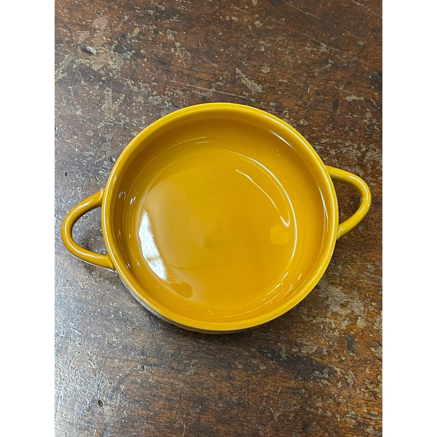 Vintage fall autumn lidded ceramic acorn double handled dish