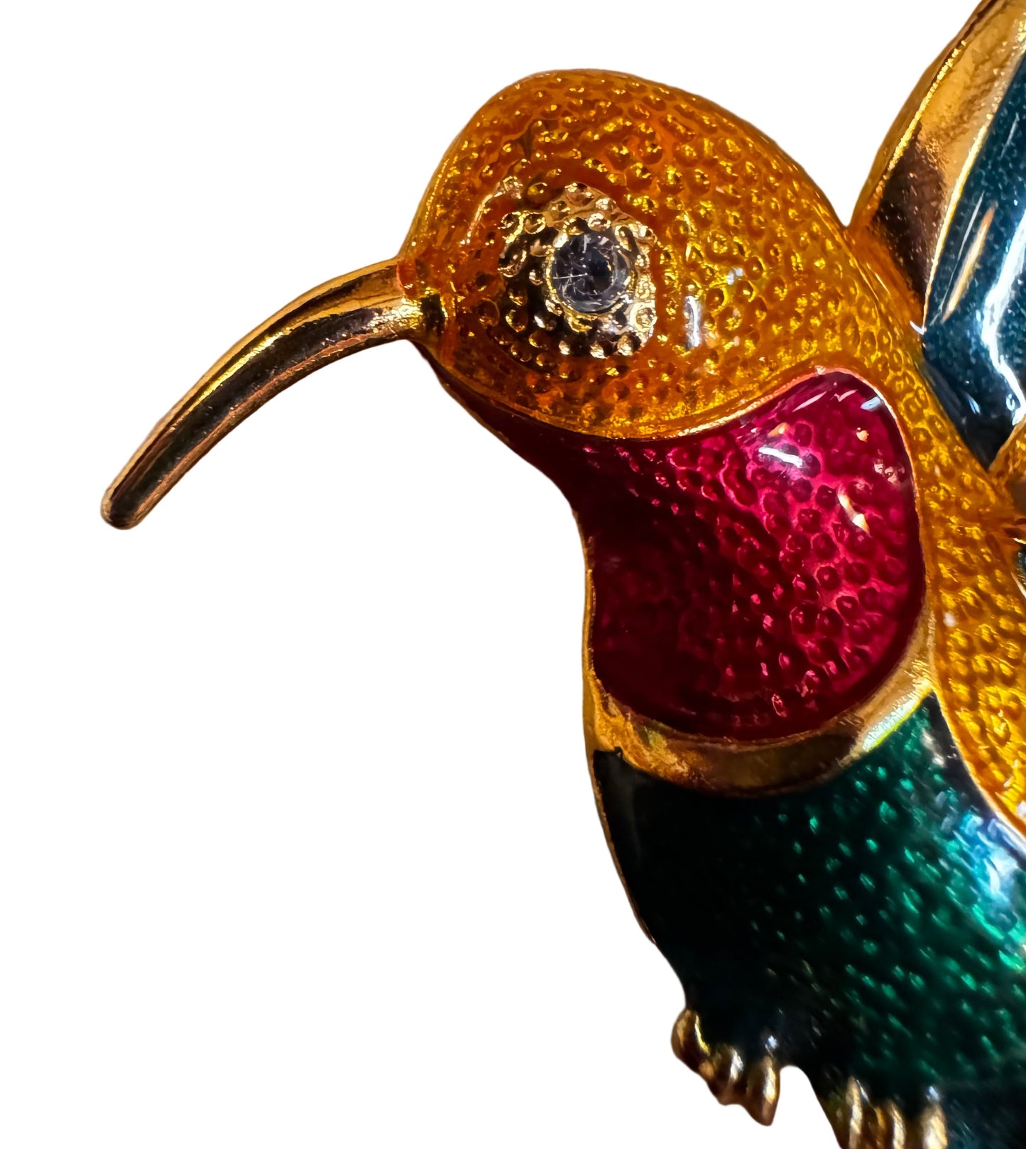 Vtg Hummingbird Pin CSBH