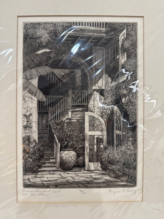 CSRR Maison Beignouret Court Etching E. Loving