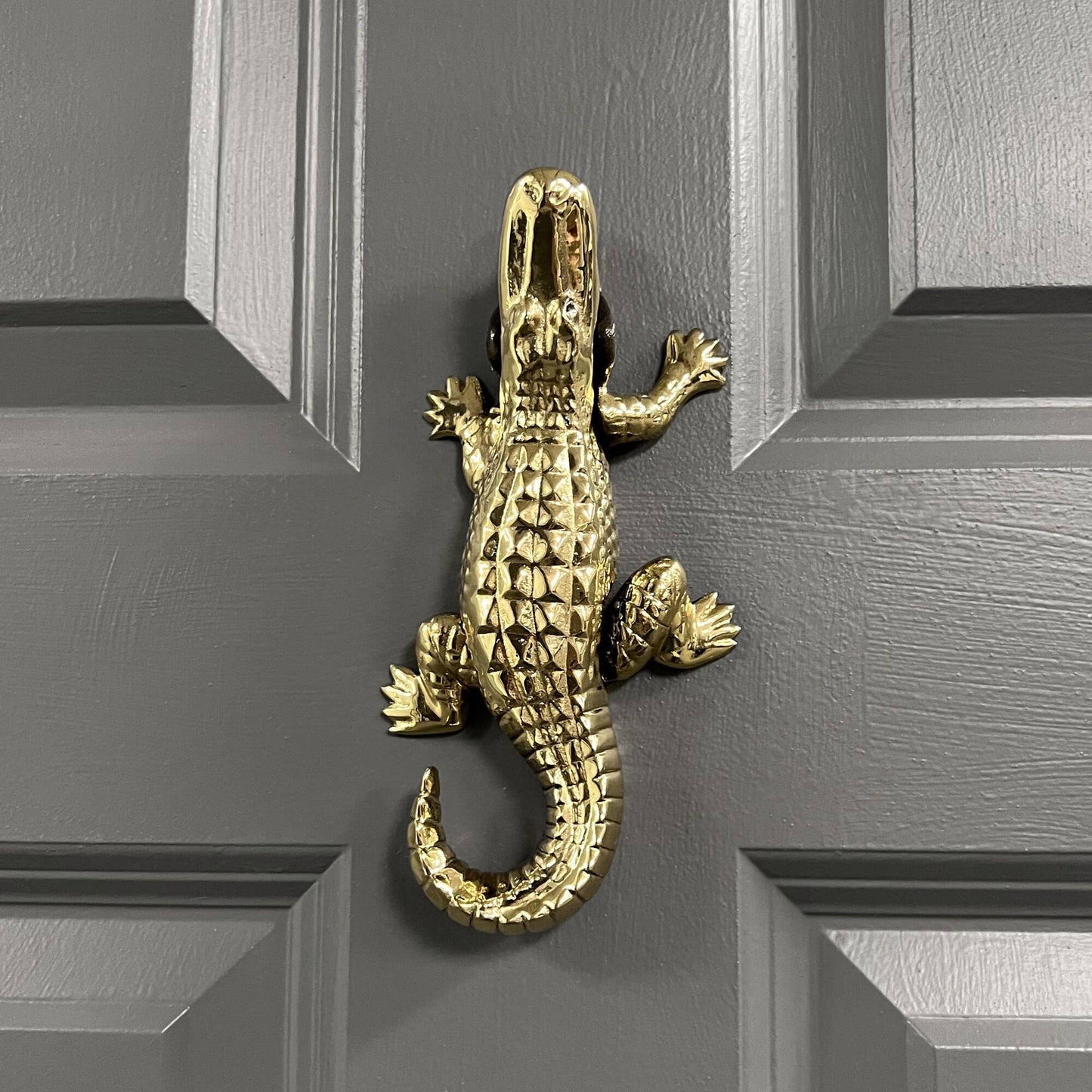 Alligator Door Knocker