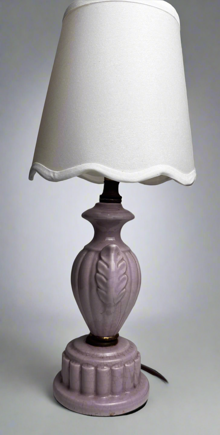 Vtg Boudoir Lamp
