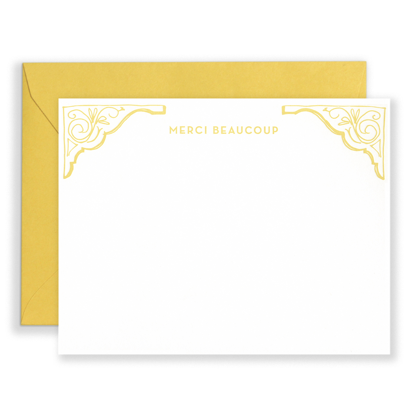 Merci Beaucoup Stationery Set: Cobblestone