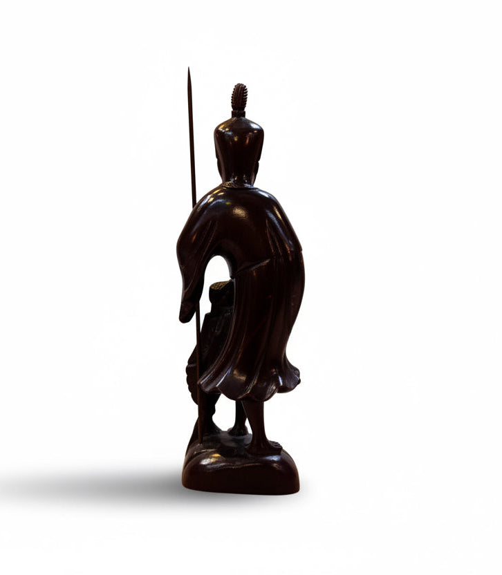 Vtg Carved Fisherman CSBH