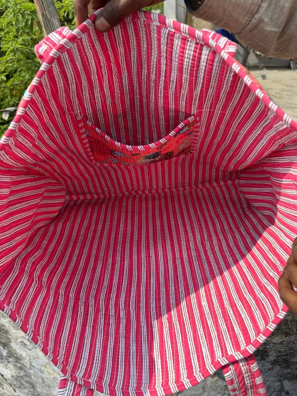 Quilted Bird Printed Bag