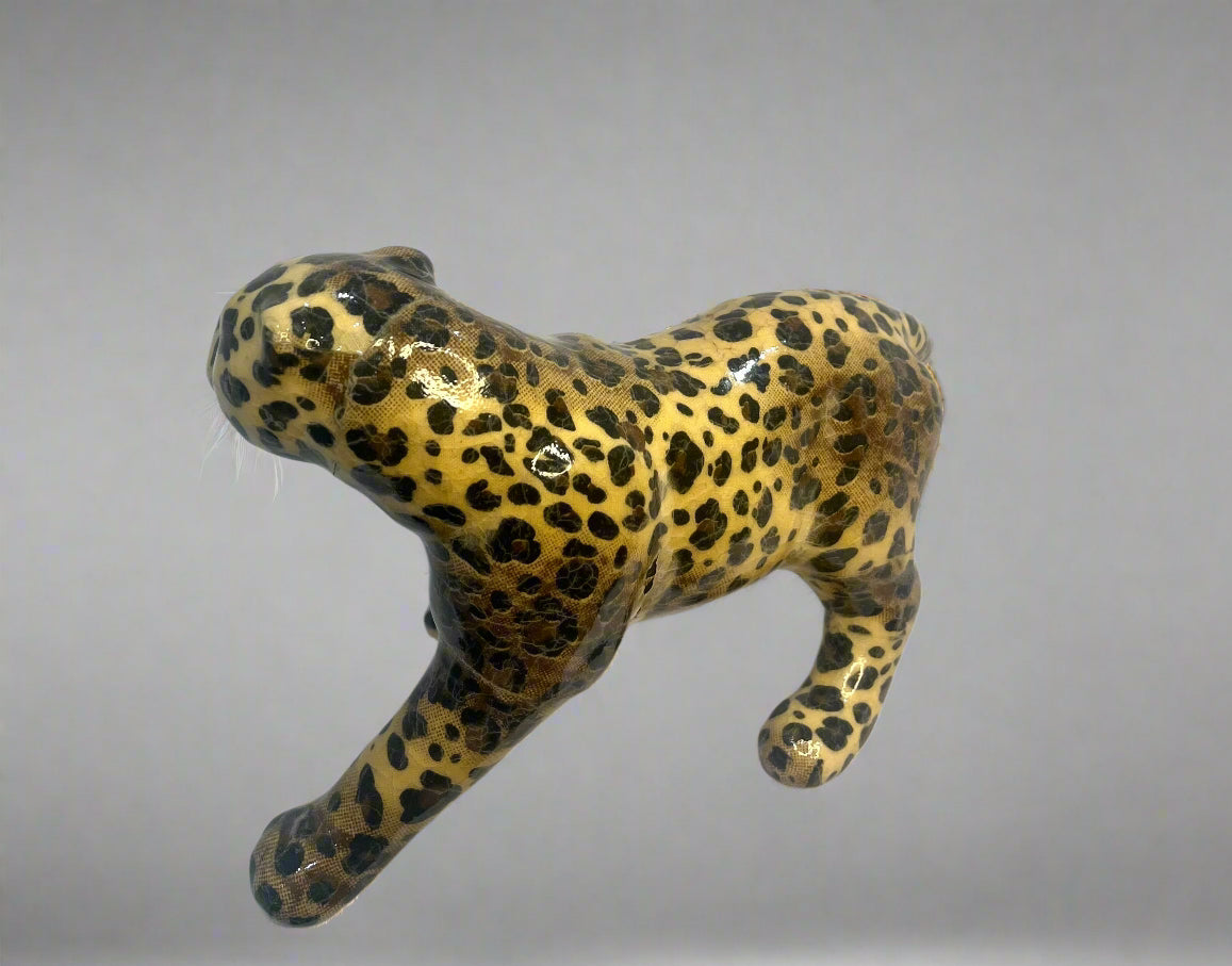 Vintage Leopard Statue