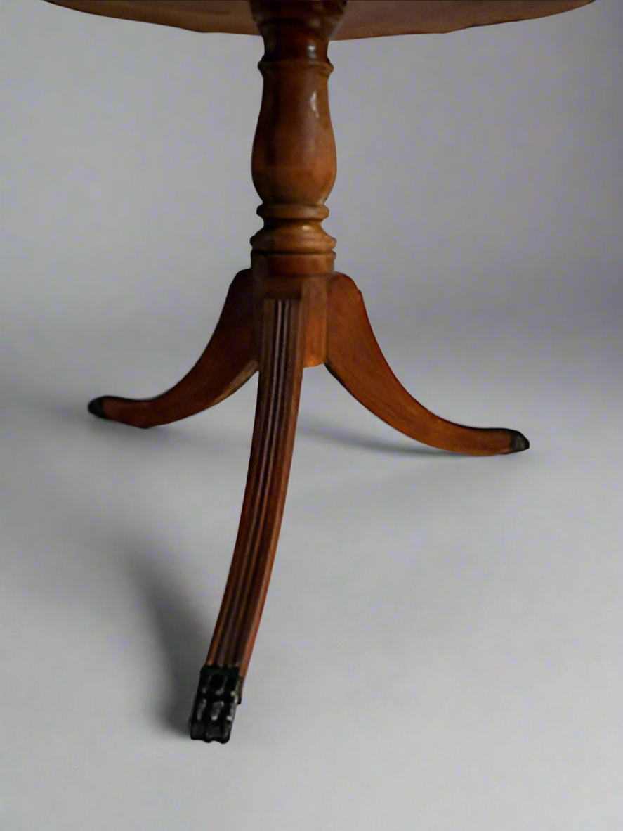 Antique 2-Tiered Pie Crust Table