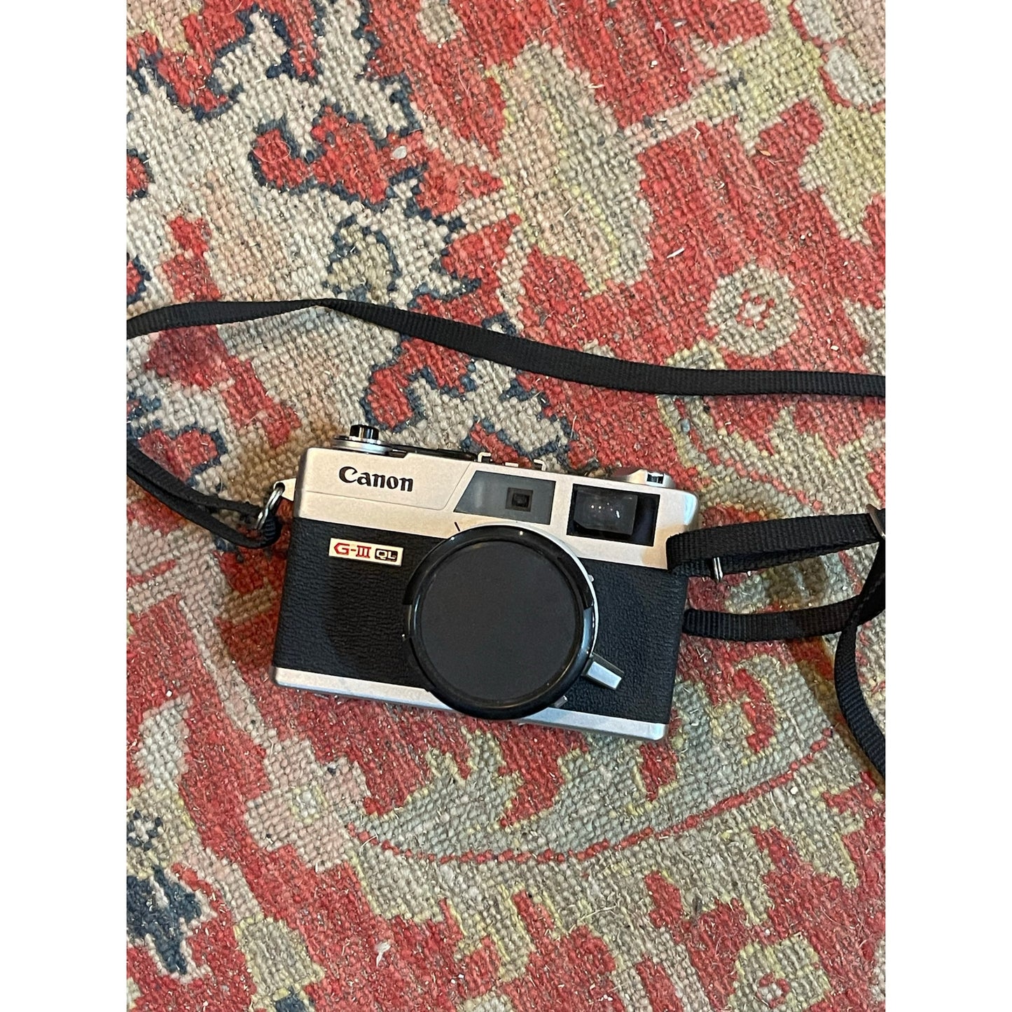 Vintage Canon Cononet QL17 GIII Chrome 35mm rangefinder camera- METER WORKS!