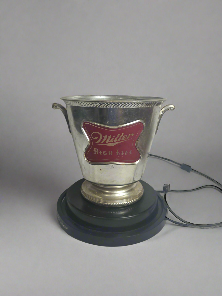 Vtg. MHL Bucket Lamp