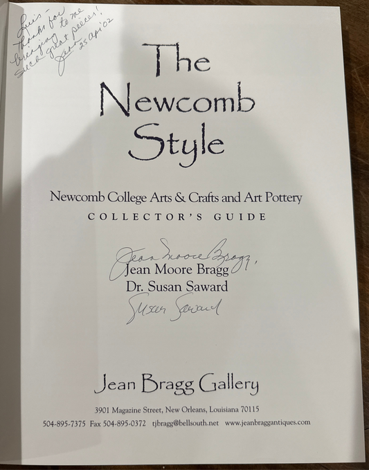 CSRR “The Newcomb Style” Jean Bragg Gallery *SIGNED*